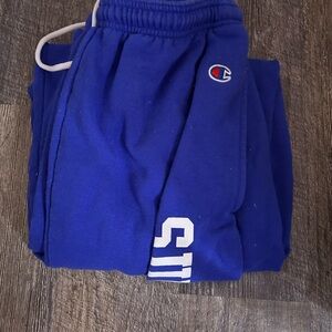 champion blue sweatpants
